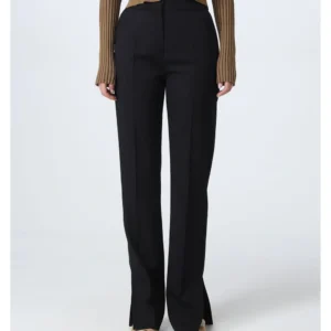 Le Pantalon Camille Wide Leg Trousers Wo, Black - Réf : ER001406253